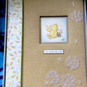 Winnie The Pooh Baby Memory Book CR Gibson